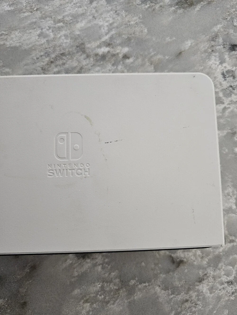 Official Nintendo Switch OLED Dock Set White HEG-007 OEM AC Adapter HDMI No Back